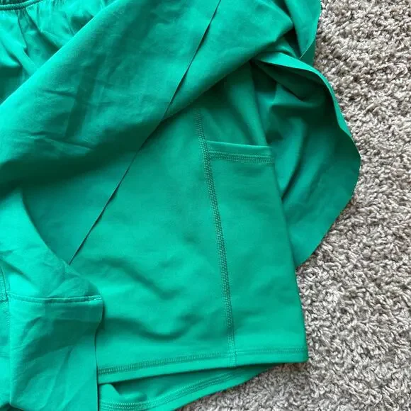 Abercrombie and Fitch YPB Sculptlux Hybrid Flyaway Onesie, Kelly Green, size XL - Picture 7 of 8